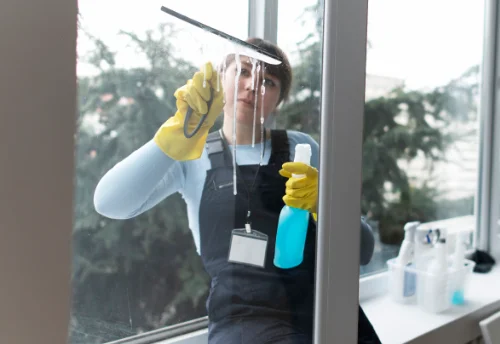Nettoyage de vitres intérieures et extérieures à Pontorson